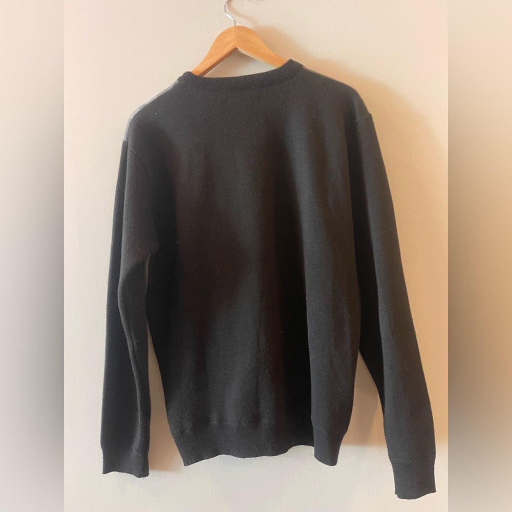Vroom & Dreesman Black and Gray Crewneck Sweater - Picture 6 of 6